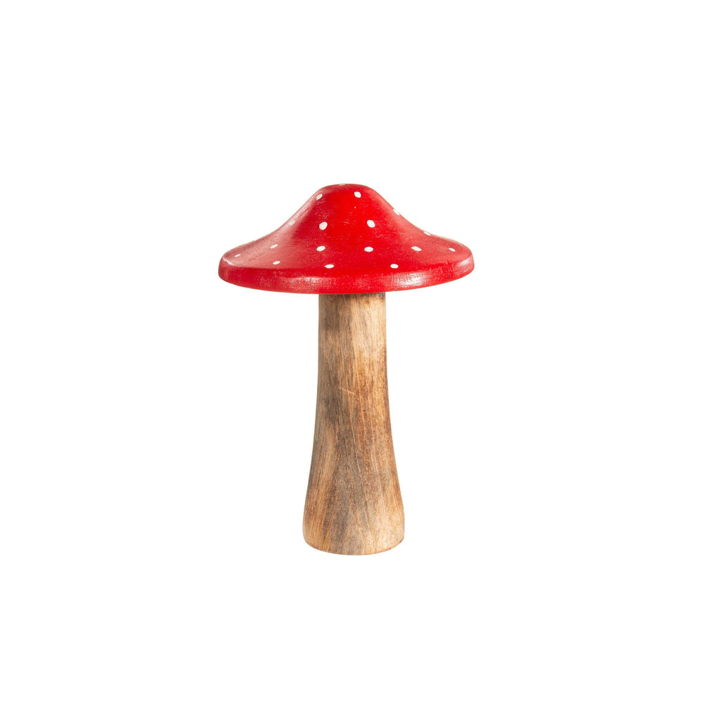 Medium Red Toadstool Mushroom Decoration NEW ARRIVAL - Ruby & Grace 
