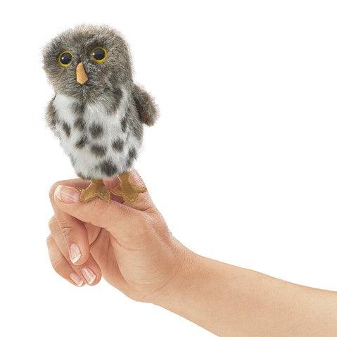 Mini Spotted Owl Puppet NEW ARRIVAL - Ruby & Grace 