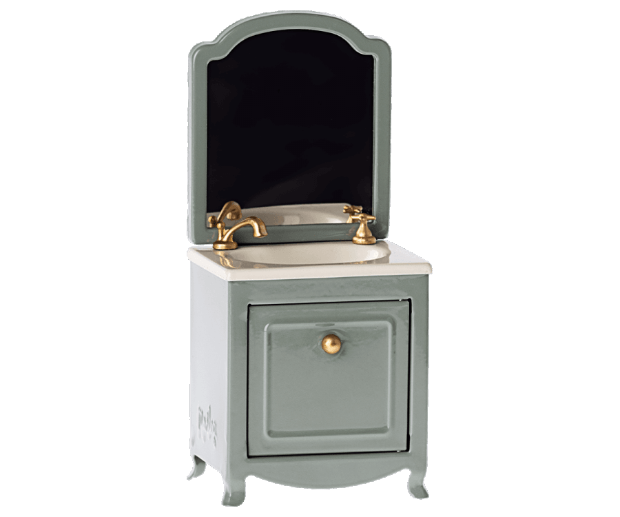 Maileg Mouse Sink Dresser with Mirror: Fall Winter Collection 2022 NEW ARRIVAL - Ruby & Grace 