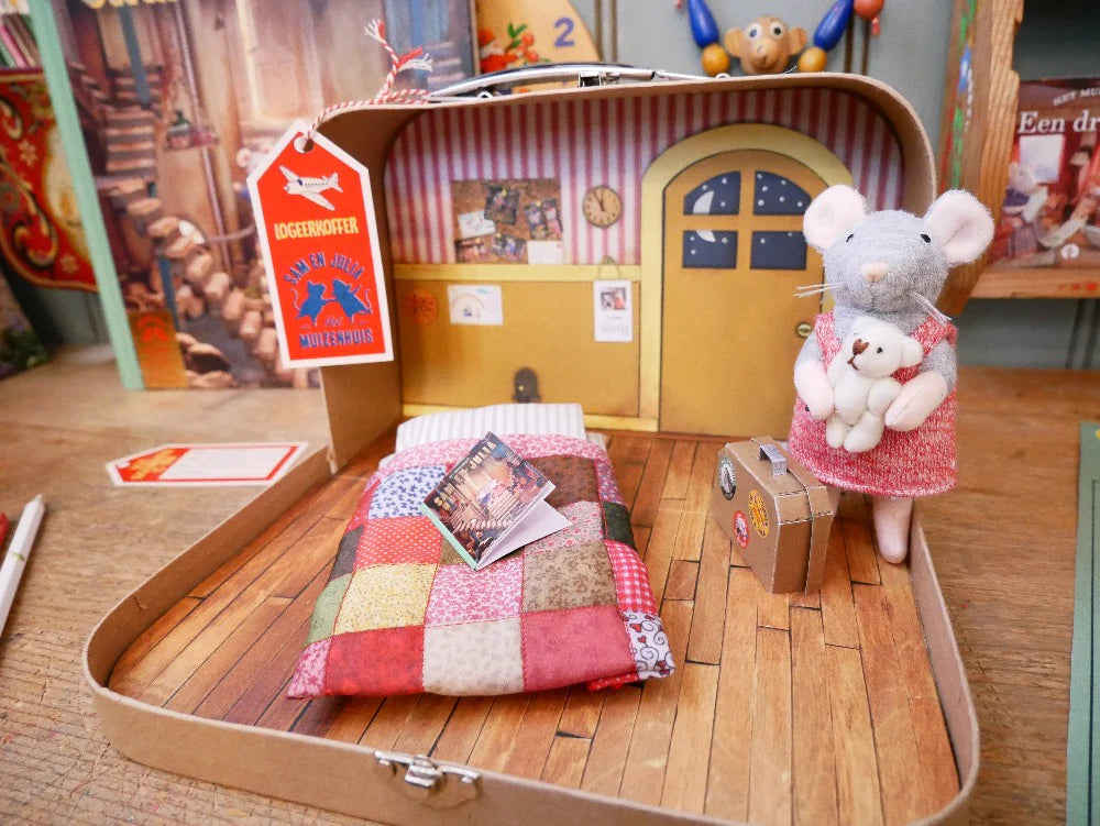 Mouse Mansion House To Go, Sleepover Suitcase, Ltd Edition NEW ARRIVAL SOLD OUT - Ruby & Grace 