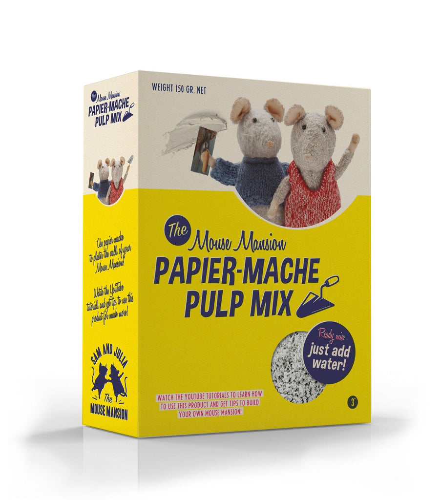The Mouse Mansion - Papier Mache Pulp Mix RESTOCKED.