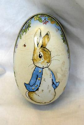 Vintage Easter Egg Tins Medium Peter Rabbit.