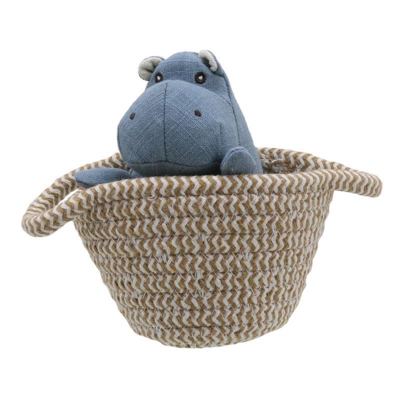 Wilberry Collectables & Pets in Baskets Hippo SOLD OUT - Ruby & Grace 