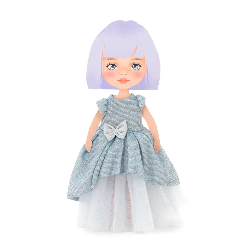 Sweet Sisters Clothing set : Light Blue Dress - Ruby & Grace 