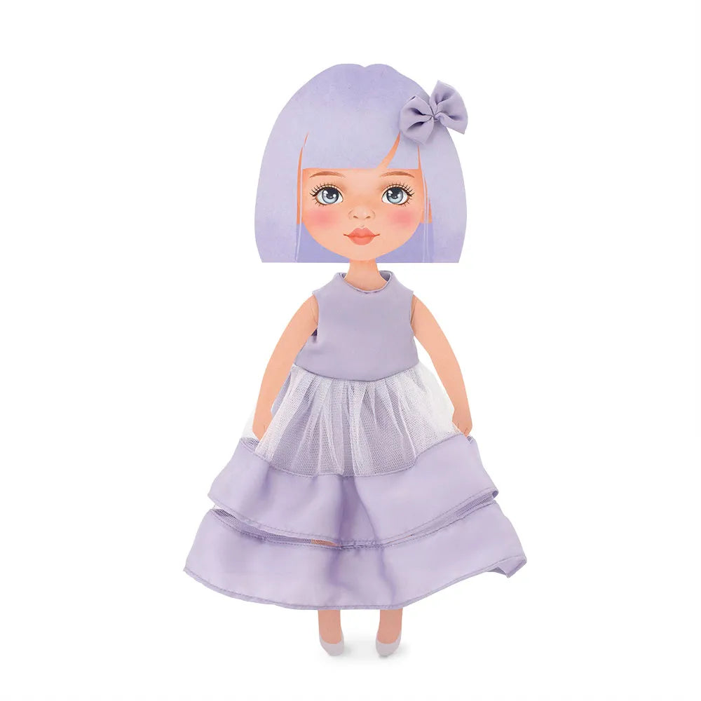 Sweet Sisters Clothing set : Purple Dress - Ruby & Grace 
