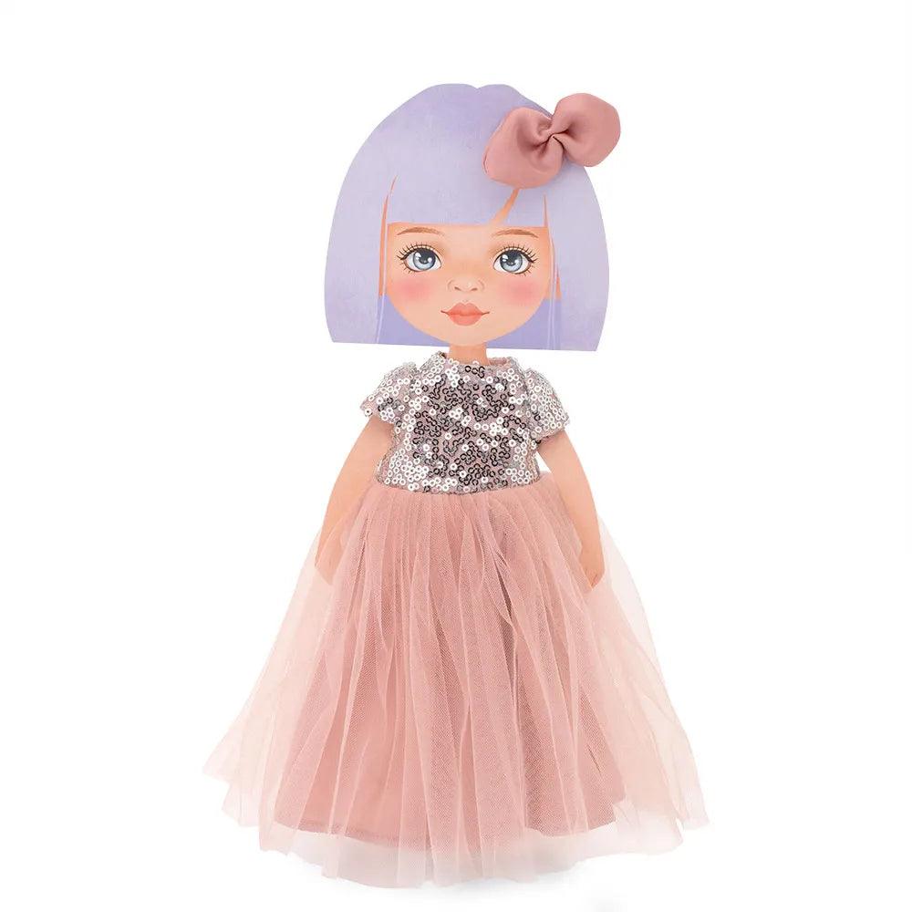 Sweet Sisters Clothing set : Pink Dress with Sequins - Ruby & Grace 