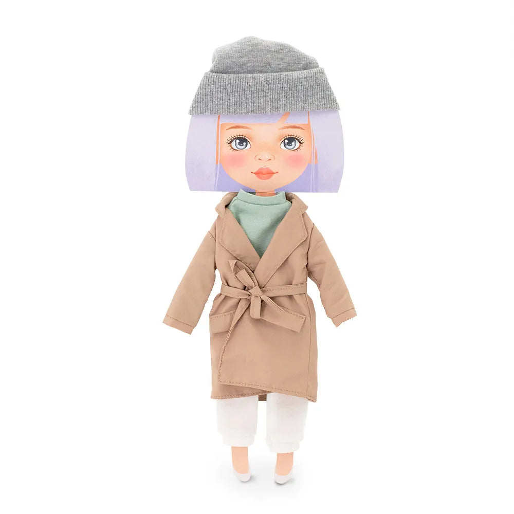 Sweet Sisters Clothing set : Beige Trench Coat - Ruby & Grace 