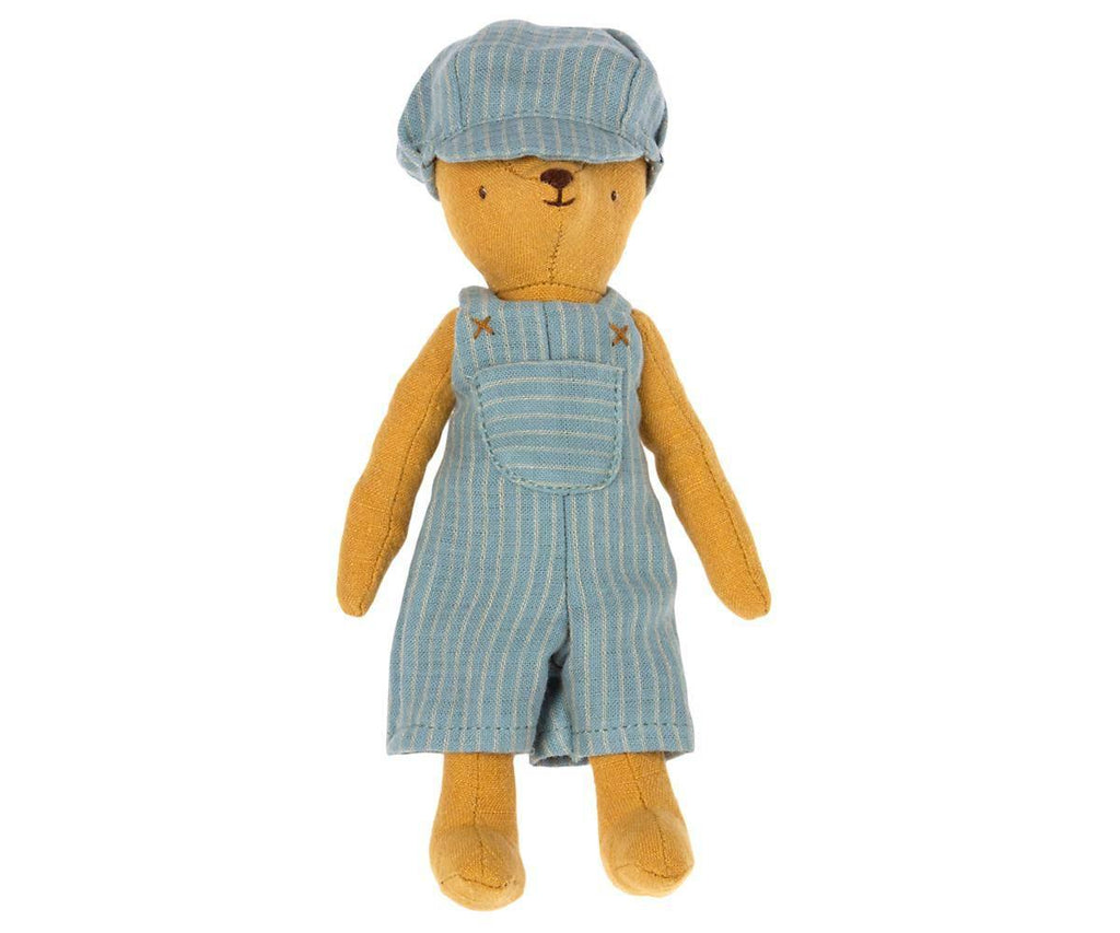 Maileg Teddy Junior NEW Cap and Dungarees NEW ARRIVAL AW21.