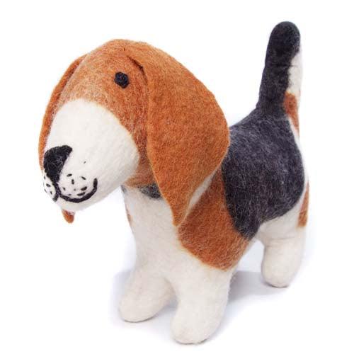 Basset Hound Toy Dog Fairtrade.