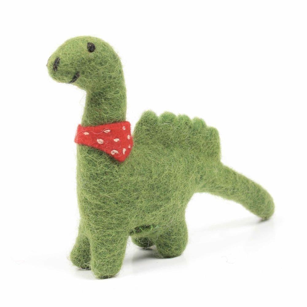 Diplodocus Pocket Pal Miniature Wool Toy.
