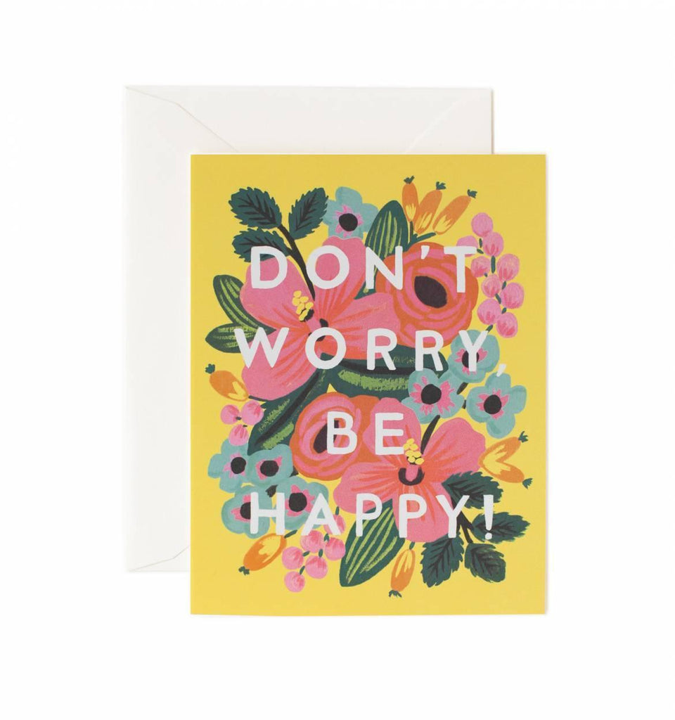 Don't Worry Be Happy Card.
