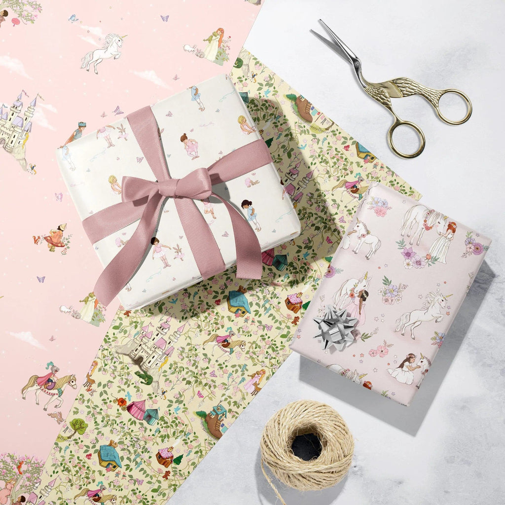 Belle and Boo Gift wrap: Fairytale NEW ARRIVAL - Ruby & Grace 