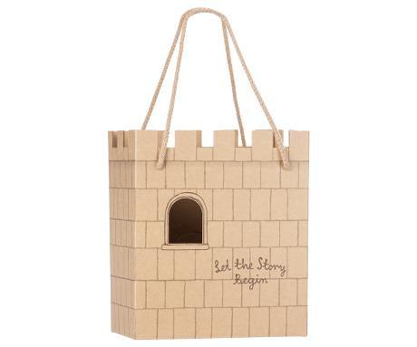 Maileg Princess and The Pea Castle Gift Bag, Let the Story Begin.