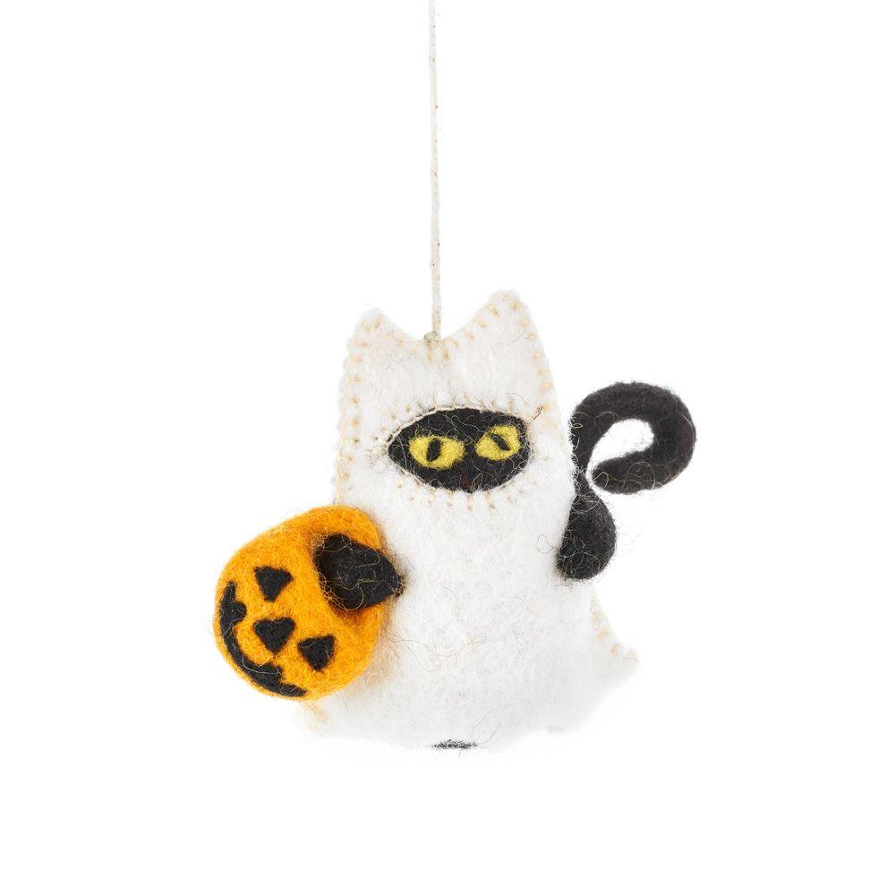 Handmade Boo The Cat Halloween Decoration - Ruby & Grace 