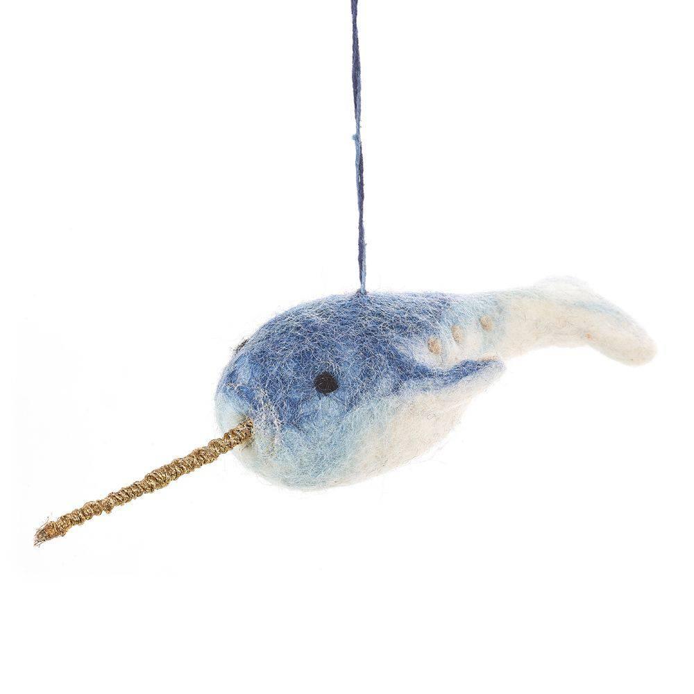 Felt Narwhal Beach Collection.