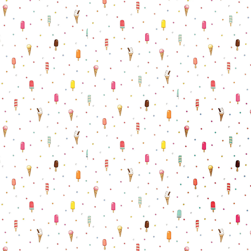 Belle and Boo Gift wrap: Lollies and Ice Cream Meadow NEW ARRIVAL - Ruby & Grace 