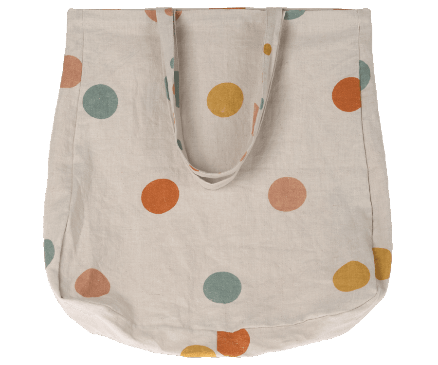 Maileg Large Spotty Tote Bag Spring Summer 22 Expected May PREORDER NOW.