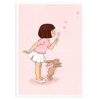 Belle and Boo Post Cards: Dandelion NEW ARRIVAL - Ruby & Grace 