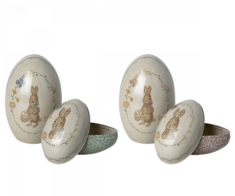 Maileg Easter Eggs Set Of 2 Rose : Spring Summer 2023 NEW ARRIVAL - Ruby & Grace 