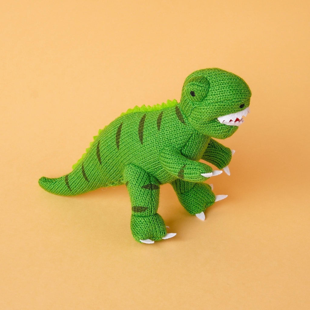 Green T Rex Dinosaur Rattle.
