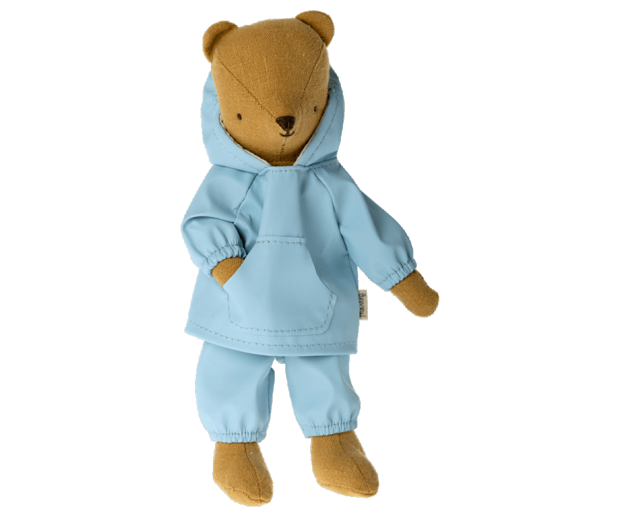 Maileg Teddy Junior Rain Outfit Spring Summer 22  Expected April PREORDER NOW.