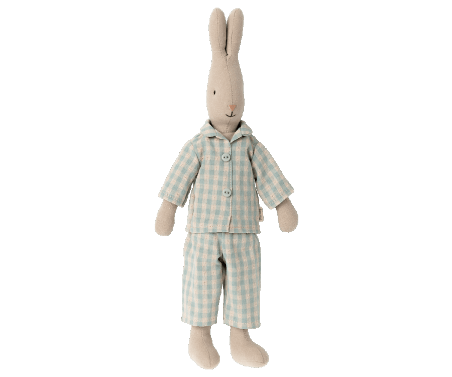 Maileg Size 2 Bunny Rabbit Pjs - Ruby & Grace 