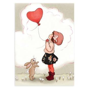 Belle and Boo Post Cards: Love Heart NEW ARRIVAL - Ruby & Grace 