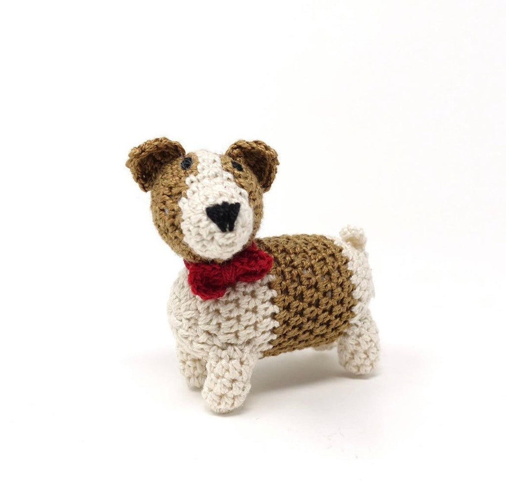 Crochet Terrier Dog Ornament NEW ARRIVAL - Ruby & Grace 