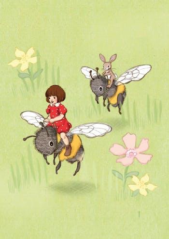 Belle and Boo Post Cards: Bee Adventure NEW ARRIVAL - Ruby & Grace 