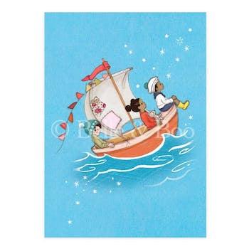 Belle and Boo Post Cards: Sailing NEW ARRIVAL - Ruby & Grace 