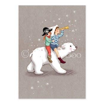 Belle and Boo Post Cards: Polar Adventure NEW ARRIVAL - Ruby & Grace 