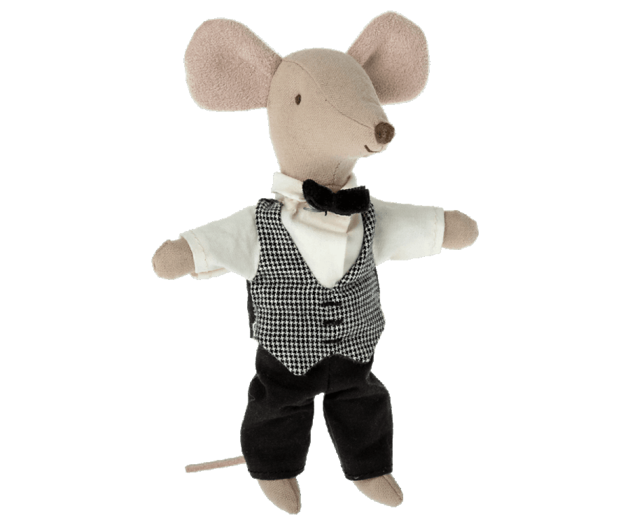 Maileg Waiter Mouse Clothes Only Spring Summer 22 Expected April PREORDER NOW.