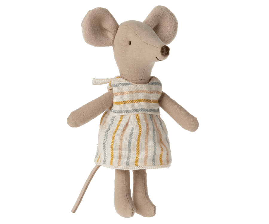 Maileg Big Sister Mouse in Match box Spring Summer 2022 Expected Mid June PREORDER NOW.