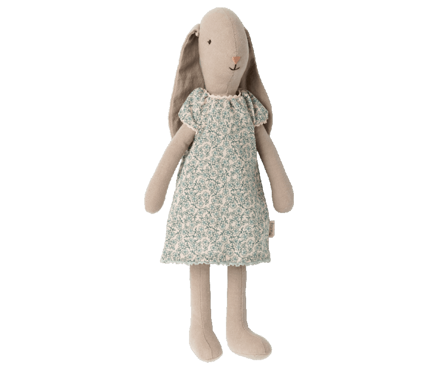 Maileg Size 2 Bunny in Nightdress Nightgown - Ruby & Grace 