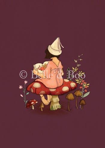 Belle and Boo Post Cards: Toadstool NEW ARRIVAL - Ruby & Grace 