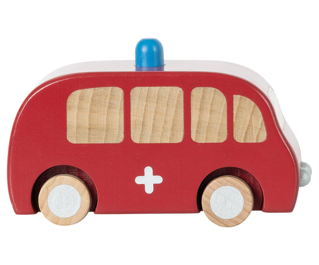 Maileg New Fire Truck Pull Back Car  NOW IN STOCK AW21.