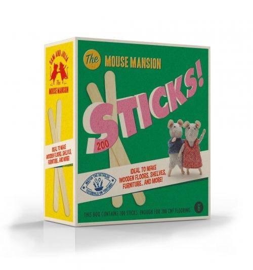The Mouse Mansion -  Craft Sticks.