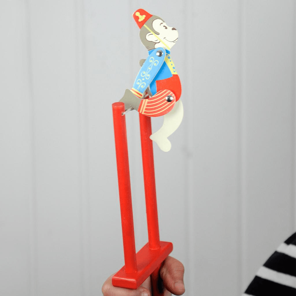Wooden Circus Monkey Acrobat Toy NEW ARRIVAL - Ruby & Grace 