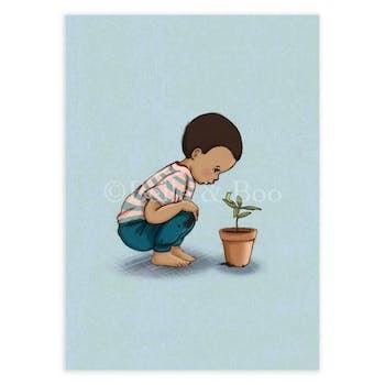 Belle and Boo Post Cards: Plant a Seed NEW ARRIVAL - Ruby & Grace 