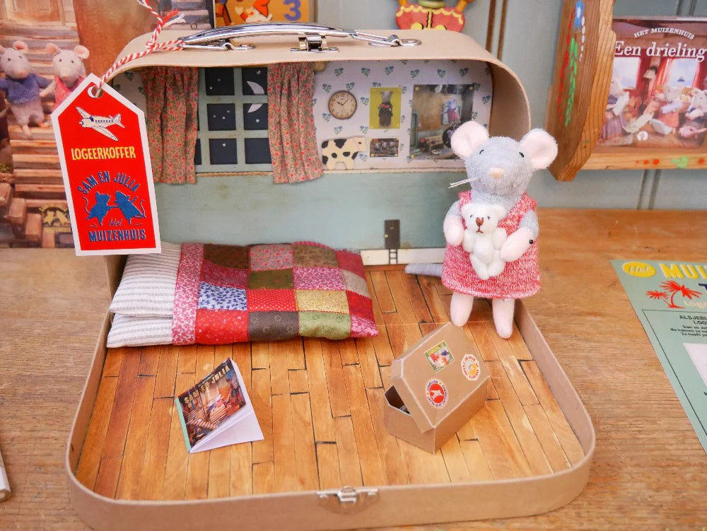 Mouse Mansion House To Go, Sleepover Suitcase, Ltd Edition NEW ARRIVAL SOLD OUT - Ruby & Grace 
