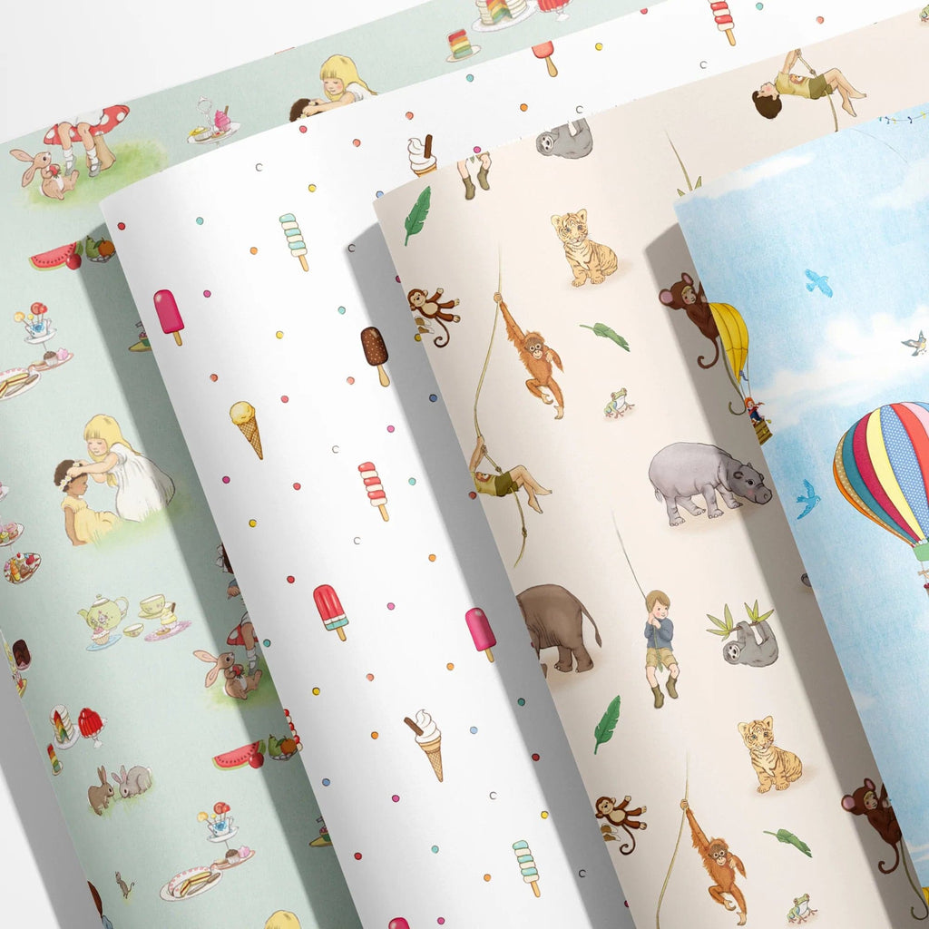 Belle and Boo Gift wrap: Tea Party NEW ARRIVAL - Ruby & Grace 